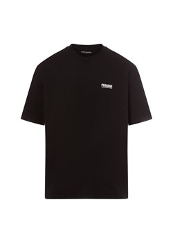 PEGADOR Koszulka męska - Clinton Mężczyźni Bawełna czarny jednolity ze sklepu vangraaf w kategorii T-shirty męskie - zdjęcie 177788785