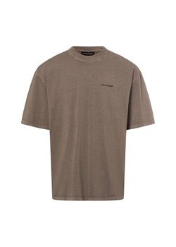 PEGADOR Koszulka męska Mężczyźni Bawełna czekoladowy jednolity ze sklepu vangraaf w kategorii T-shirty męskie - zdjęcie 177788786
