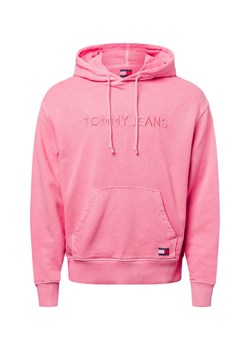 Tommy Jeans Męski sweter z kapturem Mężczyźni Bawełna różowy jednolity - id: 731245-0002-09940 - marki Tommy Jeans - 177788819 Tommy Jeans Męski sweter z kapturem Mężczyźni Bawełna różowy jednolity ze sklepu vangraaf w kategorii Bluzy męskie - zdjęcie 177788819
