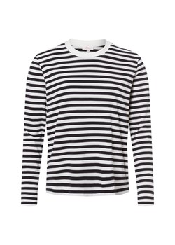 s.Oliver Damska koszulka z długim rękawem Kobiety Bawełna czarny w paski ze sklepu vangraaf w kategorii Bluzki damskie - zdjęcie 177788917