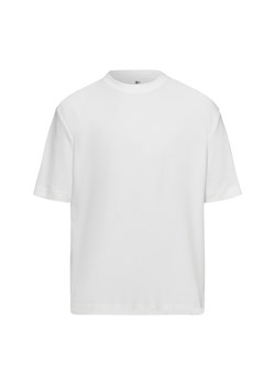 Nils Sundström Koszulka męska Mężczyźni Bawełna kitt jednolity ze sklepu vangraaf w kategorii T-shirty męskie - zdjęcie 177788945