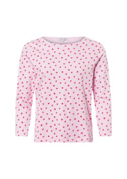 Marie Lund Damska koszulka z długim rękawem Kobiety Bawełna różowy wzorzysty ze sklepu vangraaf w kategorii Bluzki damskie - zdjęcie 177788988