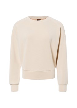BOSS Orange Bluza damska - Eslita Kobiety Sztuczne włókno beżowy jednolity ze sklepu vangraaf w kategorii Bluzy damskie - zdjęcie 177789048