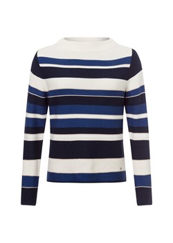 RABE Sweter damski z dzianiny Kobiety Bawełna granatowy w paski ze sklepu vangraaf w kategorii Swetry damskie - zdjęcie 177789055