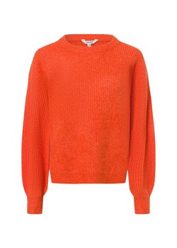 mbyM Sweter damski z zawartością wełny - Servin Kobiety pomarańczowy jednolity ze sklepu vangraaf w kategorii Swetry damskie - zdjęcie 177789066