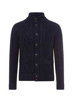 Polo Ralph Lauren Męski kardigan Mężczyźni Bawełna granatowy jednolity ze sklepu vangraaf w kategorii Swetry męskie - zdjęcie 177789319