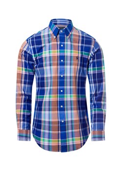 Polo Ralph Lauren Koszula męska Mężczyźni Modern Fit Bawełna niebieski w kratkę ze sklepu vangraaf w kategorii Koszule męskie - zdjęcie 177789336