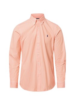 Polo Ralph Lauren Męska koszula casual Mężczyźni Comfort Fit Bawełna pomarańczowy w paski ze sklepu vangraaf w kategorii Koszule męskie - zdjęcie 177789337