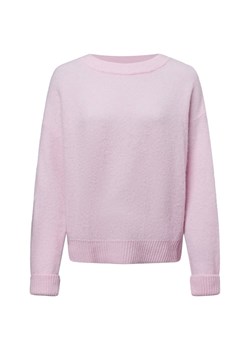 american vintage Damski sweter z dzianiny z zawartością alpaki - Vito Kobiety różowy jednolity ze sklepu vangraaf w kategorii Swetry damskie - zdjęcie 177789426
