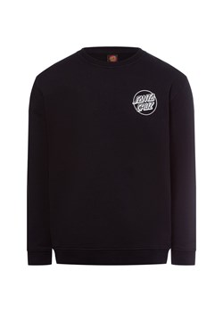 Santa Cruz Bluza męska Mężczyźni Bawełna czarny jednolity ze sklepu vangraaf w kategorii Bluzy męskie - zdjęcie 177789448