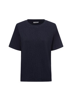 Marc O'Polo Denim Koszulka damska Kobiety Bawełna granatowy jednolity ze sklepu vangraaf w kategorii Bluzki damskie - zdjęcie 177789536