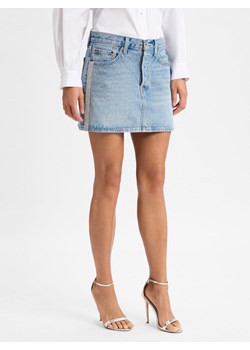 Levi's Dżinsowa spódnica damska Kobiety Bawełna jasnoniebieski jednolity ze sklepu vangraaf w kategorii Spódnice - zdjęcie 177789749