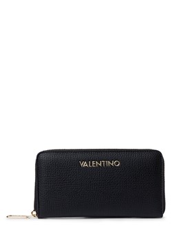 VALENTINO HANDBAGS Portfel damski Kobiety Sztuczna skóra czarny jednolity ze sklepu vangraaf w kategorii Portfele damskie - zdjęcie 177789815