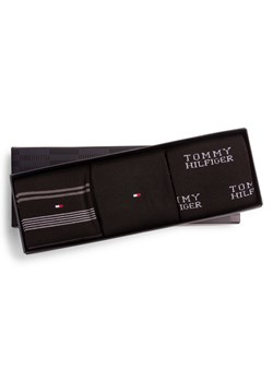 Tommy Hilfiger Skarpety w 3-paku Mężczyźni Bawełna czarny wzorzysty ze sklepu vangraaf w kategorii Skarpetki męskie - zdjęcie 177790015