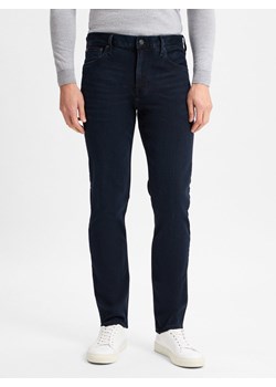 Tommy Hilfiger Dżinsy - Denton Mężczyźni Bawełna dark stone jednolity ze sklepu vangraaf w kategorii Jeansy męskie - zdjęcie 177790215