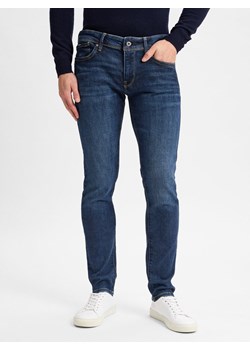 Pepe Jeans Pepe Jeans - Hatch Mężczyźni dark stone jednolity ze sklepu vangraaf w kategorii Jeansy męskie - zdjęcie 177790326