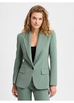 HUGO Marynarka damska - Antega Kobiety seledynowy jednolity - id: 733489-0001-00420 - marki Hugo Boss - 177790416 HUGO Marynarka damska - Antega Kobiety seledynowy jednolity ze sklepu vangraaf w kategorii Marynarki damskie - zdjęcie 177790416