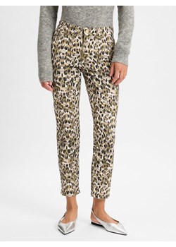Marc Cain Dżinsy - Silea Kobiety Bawełna khaki wzorzysty ze sklepu vangraaf w kategorii Jeansy damskie - zdjęcie 177790595