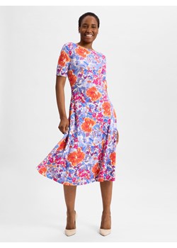 Lauren Ralph Lauren Damska sukienka z dżerseju Kobiety Bawełna wielokolorowy wzorzysty ze sklepu vangraaf w kategorii Sukienki - zdjęcie 177790736