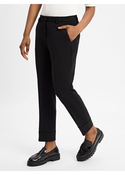 Cambio Spodnie - Krystal Kobiety Sztuczne włókno granatowy jednolity - id: 748771-0002-00380 - marki Cambio - 177790768 Cambio Spodnie - Krystal Kobiety Sztuczne włókno granatowy jednolity ze sklepu vangraaf w kategorii Spodnie damskie - zdjęcie 177790768