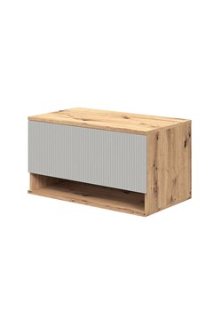Nowoczesna szafka łazienkowa dab artisan + kaszmir E1-S71 ze sklepu Edinos.pl w kategorii Szafki i regały łazienkowe - zdjęcie 177791885