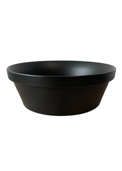 Czarna ceramiczna umywalka nablatowa G1-T65 ze sklepu Edinos.pl w kategorii Łazienka - zdjęcie 177792228