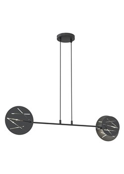 Czarna nowoczesna lampa wisząca - D151 N5-N74 ze sklepu Edinos.pl w kategorii Lampy wiszące - zdjęcie 177792387