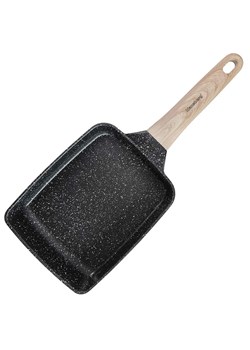 Czarna Marmurkowa Patelnia Do Omletów D2-E01 ze sklepu Edinos.pl w kategorii Naczynia - zdjęcie 177792436