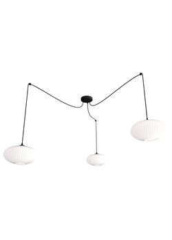 Lampa wisząca typu pająk z mlecznymi kloszami - D170 A1-C89 ze sklepu Edinos.pl w kategorii Lampy wiszące - zdjęcie 177792539