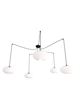 Nowoczesna lampa pięcioramienna typu pająk - D171 A9-G44 ze sklepu Edinos.pl w kategorii Lampy wiszące - zdjęcie 177792545