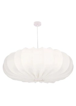 Nowoczesna lampa wisząca z abażurem w kolorze latte W5-E40 ze sklepu Edinos.pl w kategorii Lampy wiszące - zdjęcie 177792586