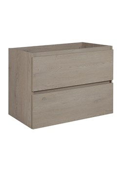 Szafka łazienkowa z 2 szufladami ciemny dąb 80 cm S0-N73 ze sklepu Edinos.pl w kategorii Szafki i regały łazienkowe - zdjęcie 177792826