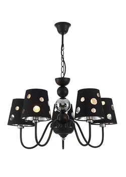 Czarna nowoczesna lampa wisząca 4X D221 Cortez ze sklepu Edinos.pl w kategorii Lampy wiszące - zdjęcie 177792848