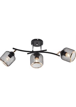 Czarna lampa wisząca z trzema kloszami - Skania 22X ze sklepu Edinos.pl w kategorii Lampy wiszące - zdjęcie 177792855