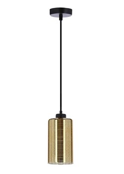 Złota pojedyncza lampa wisząca - D264 N2-D57 ze sklepu Edinos.pl w kategorii Lampy wiszące - zdjęcie 177793076