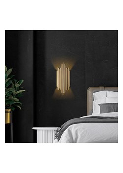 Opviq Lampa ścienna w kolorze złotym - 22 x 50 cm ze sklepu Limango Polska w kategorii Oświetlenie - zdjęcie 177796516