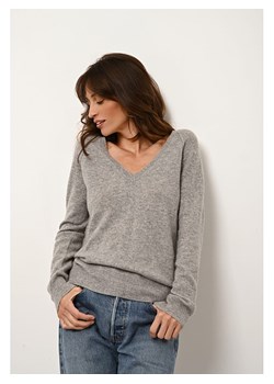 Just Cashmere Kaszmirowy sweter &quot;Phoebe&quot; w kolorze szarym ze sklepu Limango Polska w kategorii Swetry damskie - zdjęcie 177797039