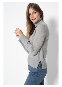 Perfect Cashmere Kaszmirowy golf &quot;Tracy&quot; w kolorze szarym ze sklepu Limango Polska w kategorii Swetry damskie - zdjęcie 177797068