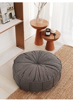 Scandinavia Concept Poduszka "Vintage" w kolorze antracytowym do siedzenia - wys. 20 x Ø 60 cm ze sklepu Limango Polska w kategorii Pufy i siedziska - zdjęcie 177797079