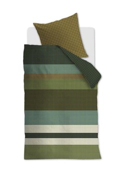 Beddinghouse Komplet pościeli flanelowej "Juno" w kolorze zielonym ze sklepu Limango Polska w kategorii Pościele - zdjęcie 177798648