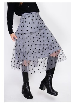 ASSUILI Spódnica w kolorze szarym ze sklepu Limango Polska w kategorii Spódnice - zdjęcie 177798755