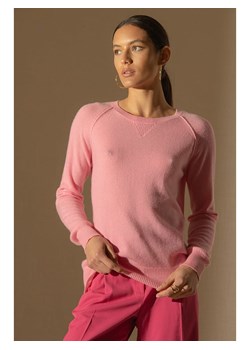Perfect Cashmere Kaszmirowy sweter "Wilma" w kolorze szaroróżowym ze sklepu Limango Polska w kategorii Swetry damskie - zdjęcie 177798975