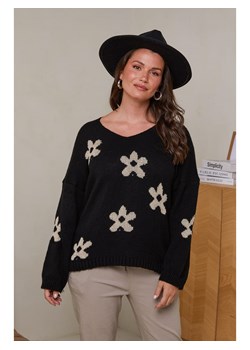 Curvy Lady Sweter w kolorze czarnym ze sklepu Limango Polska w kategorii Swetry damskie - zdjęcie 177799126