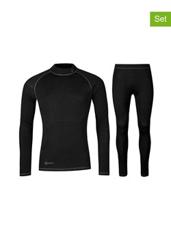 Halti 2-częściowy zestaw termiczny "Neva" w kolorze czarnym ze sklepu Limango Polska w kategorii Bielizna termoaktywna męska - zdjęcie 177799408