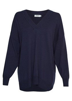 MOSS COPENHAGEN Sweter &quot;Neila Rachelle&quot; w kolorze granatowym ze sklepu Limango Polska w kategorii Swetry damskie - zdjęcie 177800347