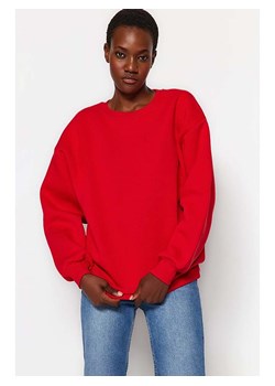 trendyol Bluza w kolorze czerwonym ze sklepu Limango Polska w kategorii Bluzy damskie - zdjęcie 177801937