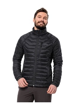 Jack Wolfskin Kurtka pikowana &quot;Routeburn Pro&quot; w kolorze czarnym ze sklepu Limango Polska w kategorii Kurtki męskie - zdjęcie 177802905