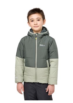 Jack Wolfskin Kurtka pikowana &quot;Two Hills&quot; w kolorze zielonym ze sklepu Limango Polska w kategorii Kurtki chłopięce - zdjęcie 177802947