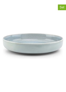 Salt and Pepper Talerze głębokie (4 szt.) &quot;Nuo&quot; w kolorze błękitnym - wys. 4 x Ø 20 cm ze sklepu Limango Polska w kategorii Talerze - zdjęcie 177803578