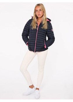 Zwillingsherz Kurtka pikowana &quot;Maritim Patch&quot; w kolorze granatowo-różowym ze sklepu Limango Polska w kategorii Kurtki damskie - zdjęcie 177803589